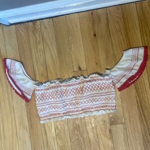 Womens off the shoulder bikini top